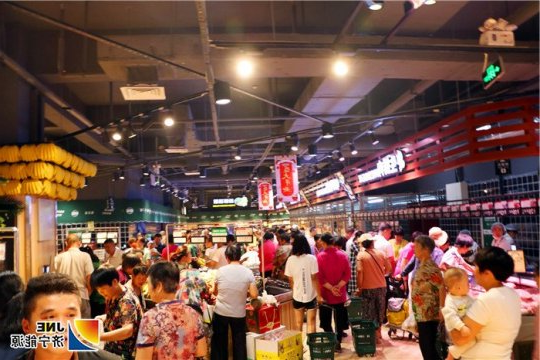 世纪东方大厦爱客多超市热热闹闹开业啦