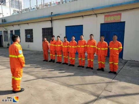 金桥煤矿“橙动力”在点兵