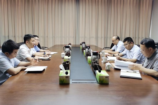 高新区税务局到济宁能源实地走访调研