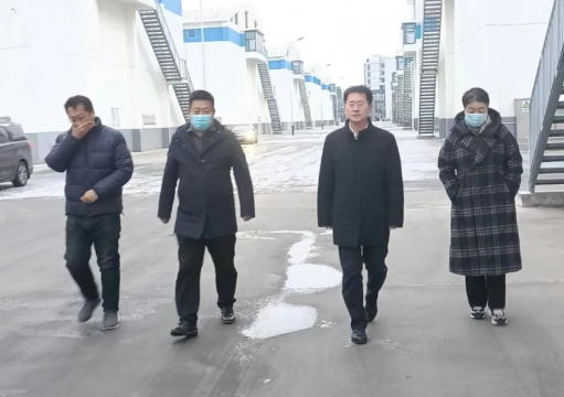 王崇景“四不两直”到江北粮食物流园区督导检查工作