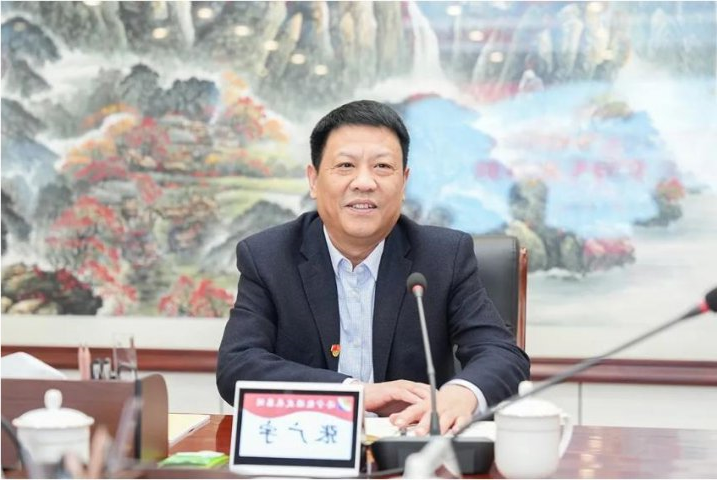 张广宇参加义桥煤矿领导班子民主生活会，并到井下检查指导工作